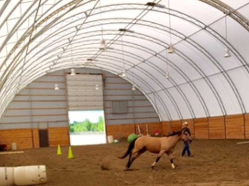 Tasco Dome Covered Structures in Hillsboro, OH Dance Farm Supply & Steel